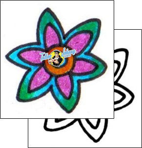 Flower Tattoo plant-life-flowers-tattoos-andrea-ale-aaf-01247