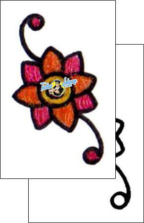 Flower Tattoo plant-life-flowers-tattoos-andrea-ale-aaf-01251