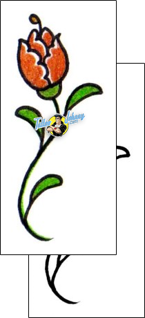 Flower Tattoo plant-life-flowers-tattoos-andrea-ale-aaf-01253