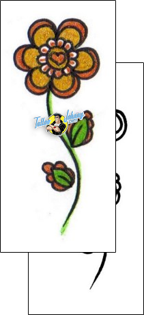 Flower Tattoo plant-life-flowers-tattoos-andrea-ale-aaf-01254