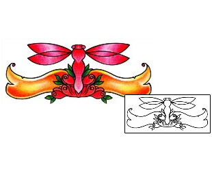 Dragonfly Tattoo Specific Body Parts tattoo | AAF-01278