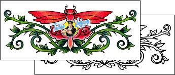 Dragonfly Tattoo vine-tattoos-andrea-ale-aaf-01298