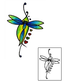 Dragonfly Tattoo Insects tattoo | AAF-01299