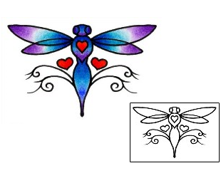 Dragonfly Tattoo Insects tattoo | AAF-01300