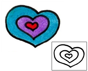 Heart Tattoo For Women tattoo | AAF-01310