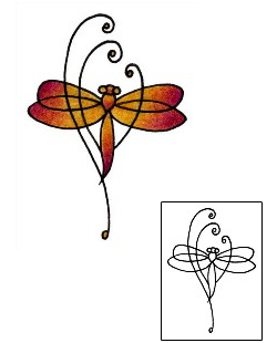 Dragonfly Tattoo Insects tattoo | AAF-01314
