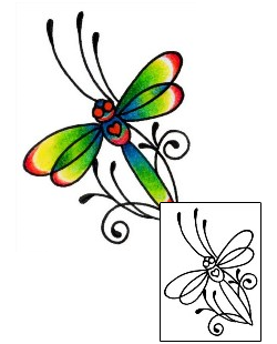 Dragonfly Tattoo Insects tattoo | AAF-01316