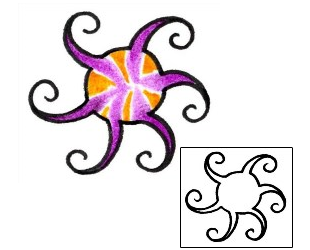 Sun Tattoo Miscellaneous tattoo | AAF-01339