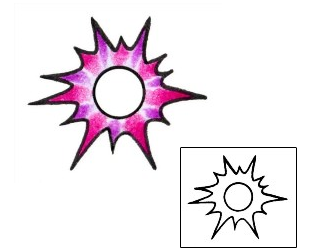 Sun Tattoo Miscellaneous tattoo | AAF-01367