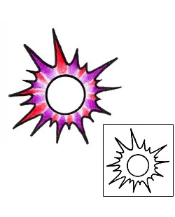 Sun Tattoo Miscellaneous tattoo | AAF-01372