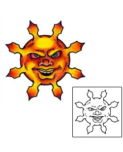Sun Tattoo Astronomy tattoo | AAF-01418