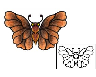 Butterfly Tattoo Insects tattoo | AAF-01428