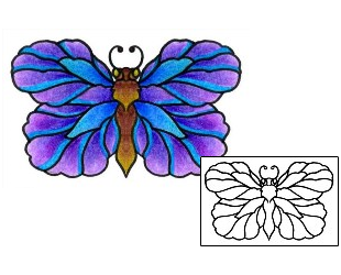 Butterfly Tattoo Insects tattoo | AAF-01431