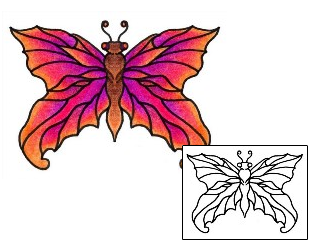 Butterfly Tattoo Insects tattoo | AAF-01434