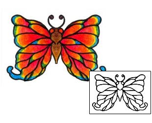 Butterfly Tattoo Insects tattoo | AAF-01439