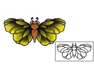 Butterfly Tattoo Insects tattoo | AAF-01440