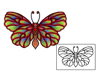Butterfly Tattoo Insects tattoo | AAF-01443