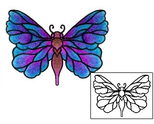 Butterfly Tattoo Insects tattoo | AAF-01444