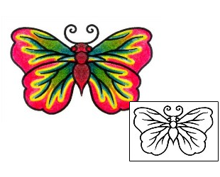 Butterfly Tattoo Insects tattoo | AAF-01446