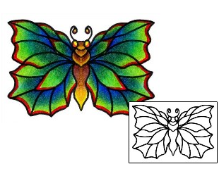Butterfly Tattoo Insects tattoo | AAF-01448