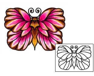 Butterfly Tattoo Insects tattoo | AAF-01464