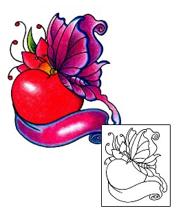 Butterfly Tattoo Plant Life tattoo | AAF-01470