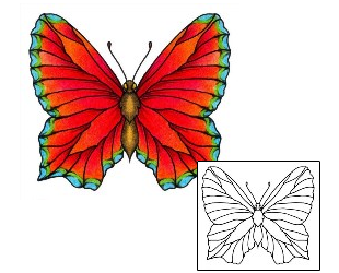 Butterfly Tattoo Insects tattoo | AAF-01499