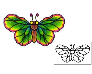 Butterfly Tattoo Insects tattoo | AAF-01500