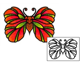 Butterfly Tattoo Insects tattoo | AAF-01508