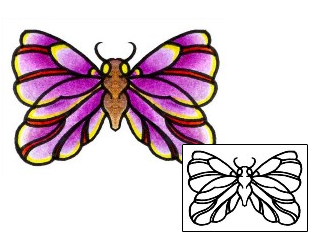 Butterfly Tattoo Insects tattoo | AAF-01509