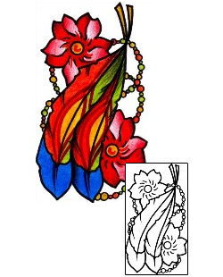 Indian Tattoo Plant Life tattoo | AAF-01555