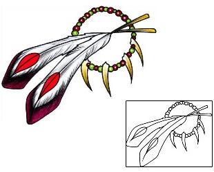 Native American Tattoo Miscellaneous tattoo | AAF-01908