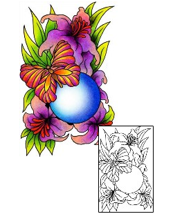 Astronomy Tattoo Plant Life tattoo | AAF-01932