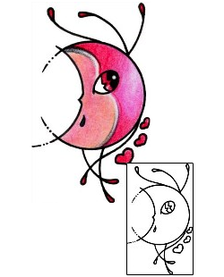Moon Tattoo Astronomy tattoo | AAF-01937
