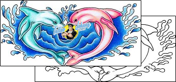 Dolphin Tattoo dolphin-tattoos-andrea-ale-aaf-02022