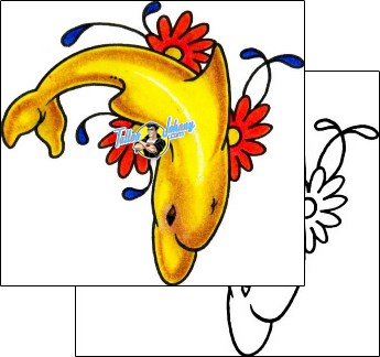 Dolphin Tattoo daisy-tattoos-andrea-ale-aaf-02051