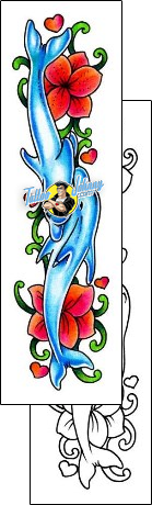 Love Tattoo dolphin-tattoos-andrea-ale-aaf-02075