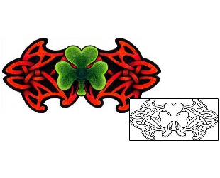 Irish Tattoo Specific Body Parts tattoo | AAF-02153