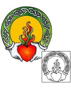 Claddagh Tattoo Specific Body Parts tattoo | AAF-02159