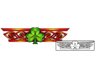 Irish Tattoo Specific Body Parts tattoo | AAF-02161