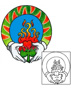 Fire – Flames Tattoo Specific Body Parts tattoo | AAF-02164