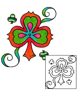 Clover Tattoo Ethnic tattoo | AAF-02277