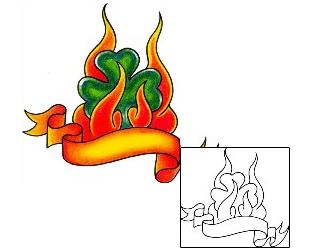 Fire – Flames Tattoo Miscellaneous tattoo | AAF-02298