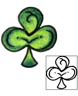 Clover Tattoo Specific Body Parts tattoo | AAF-02307