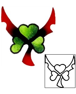 Irish Tattoo Specific Body Parts tattoo | AAF-02310