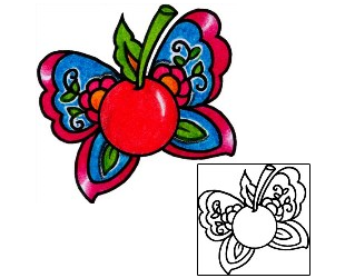 Cherry Tattoo Insects tattoo | AAF-02439