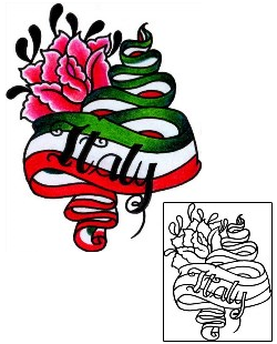 Italian Tattoo Plant Life tattoo | AAF-02503