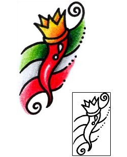 Crown Tattoo Ethnic tattoo | AAF-02504