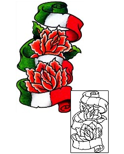 Italian Tattoo Plant Life tattoo | AAF-02512