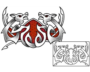 Celtic Tattoo Specific Body Parts tattoo | AAF-02547